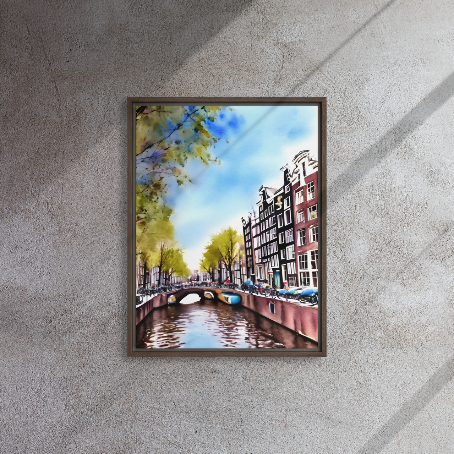 Amsterdam wall art wall decor canvas prints framed pictures home