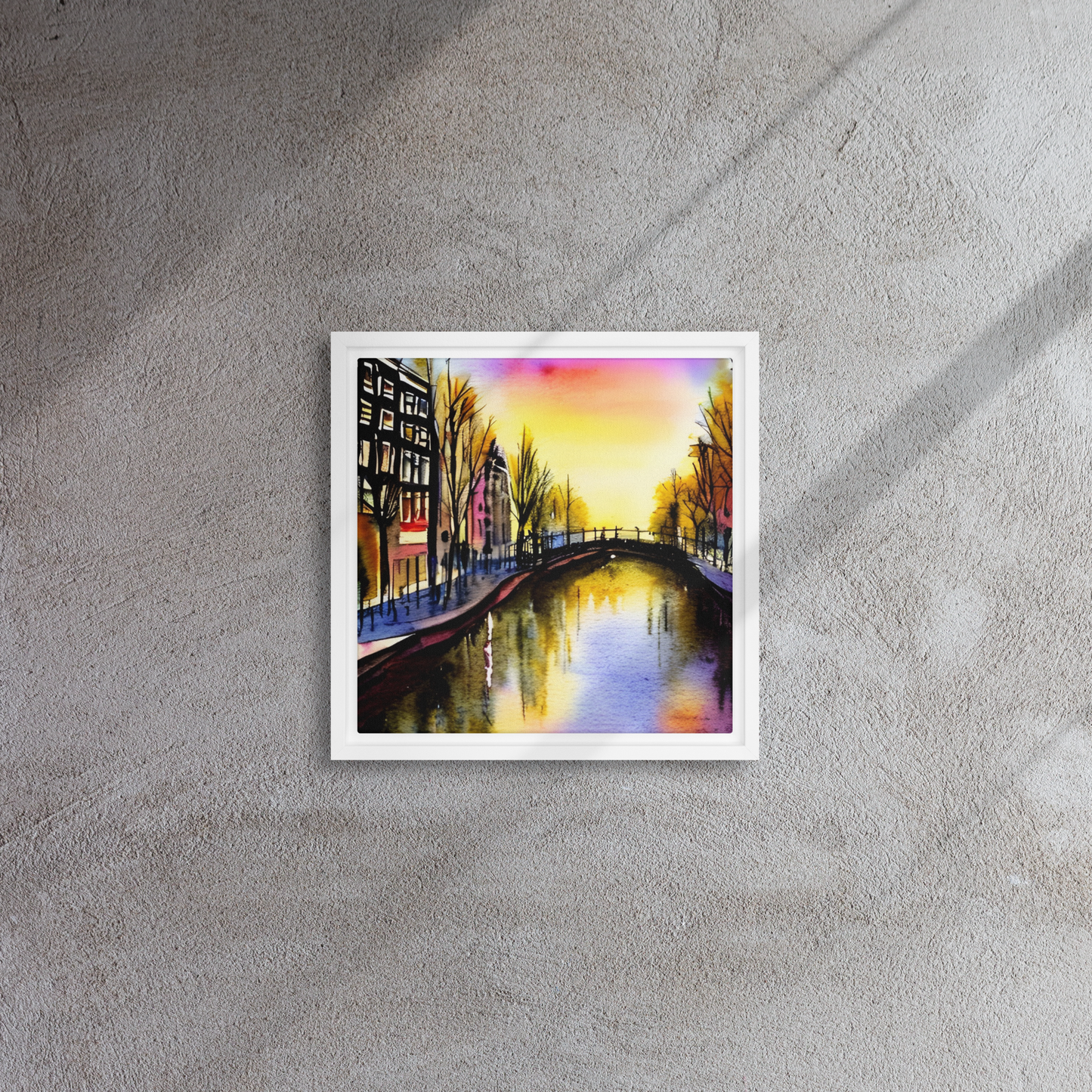 Amsterdam VI - Framed Canvas