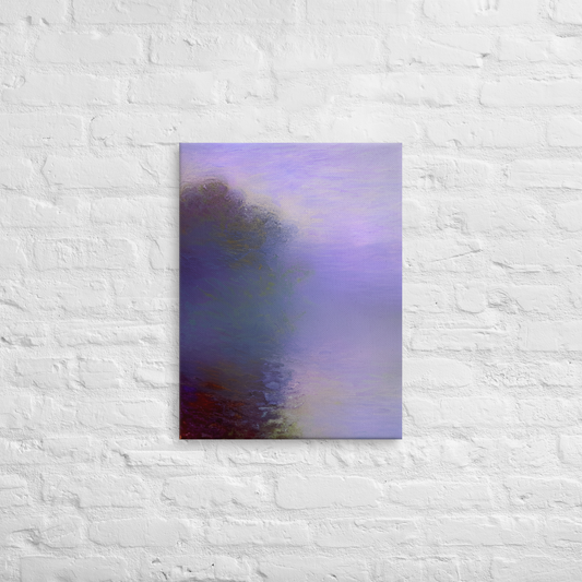 Violet Tranquility - Canvas