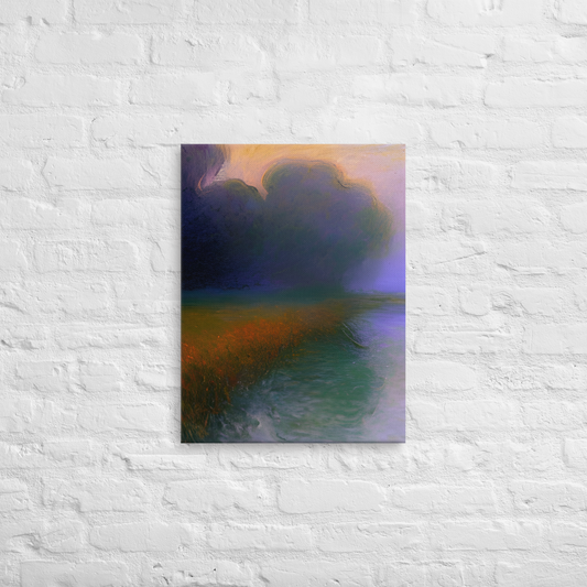 Storm Over the Marsh - Canvas